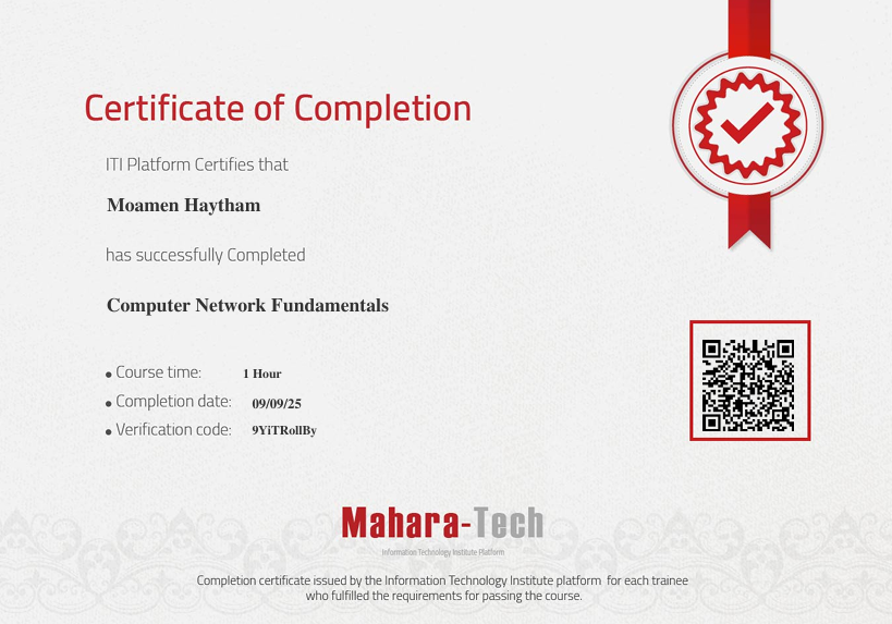 Certificate Name